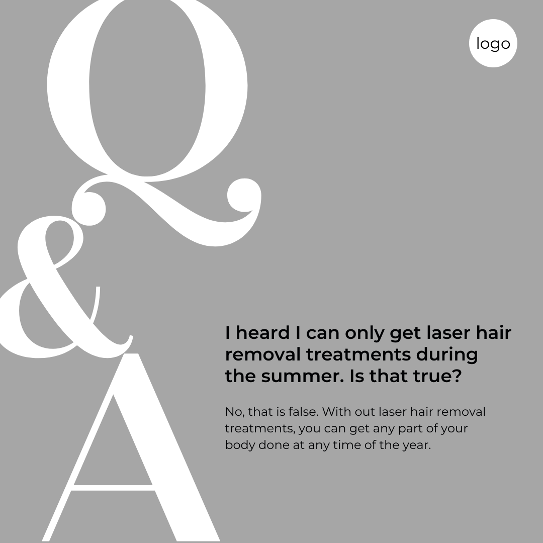 EpiLaze Image Template - Q&A Laser Hair Removal Seasonality