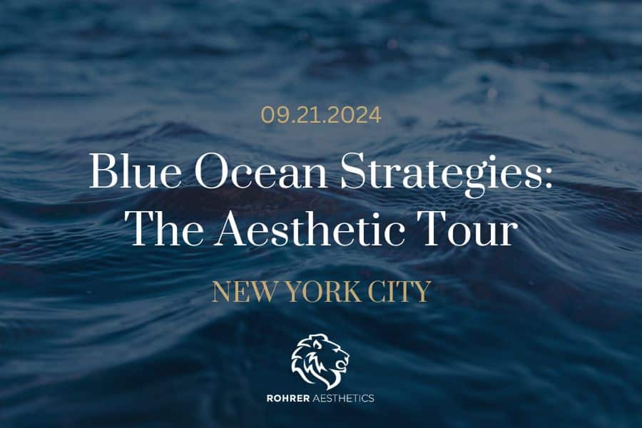 Blue Ocean Strategies: The Aesthetics Tour